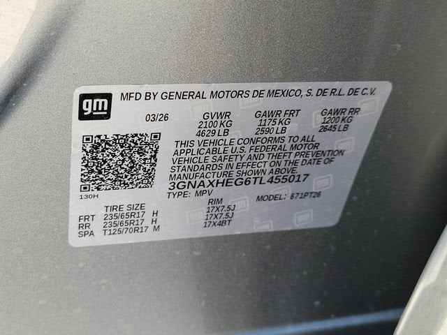 2026 Chevrolet Equinox LT