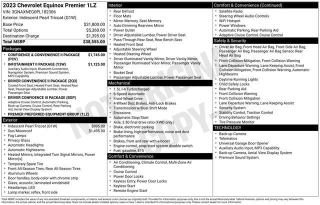 2023 Chevrolet Equinox Premier