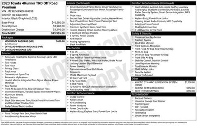 2023 Toyota 4Runner TRD Off Road Premium