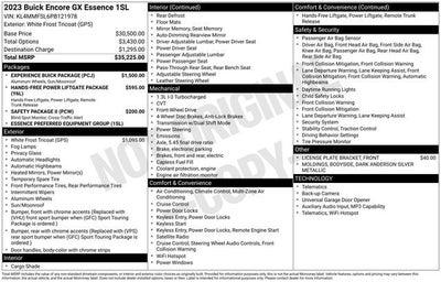 2023 Buick Encore GX Essence