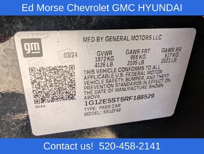 2024 Chevrolet Malibu 2LT