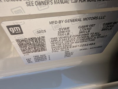 2026 Chevrolet Silverado 1500 RST