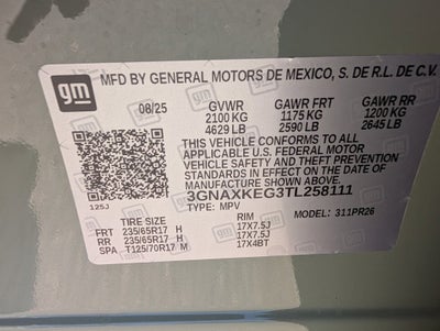 2026 Chevrolet Equinox ACTIV