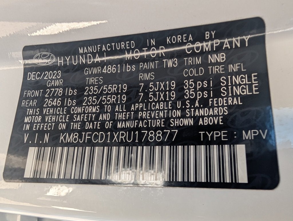 2024 Hyundai Tucson Hybrid N Line