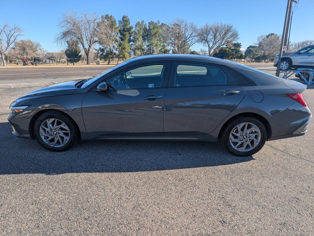 2025 Hyundai Elantra Hybrid Blue