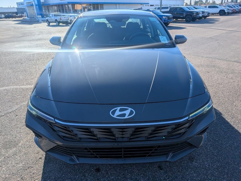 2025 Hyundai Elantra Hybrid Blue