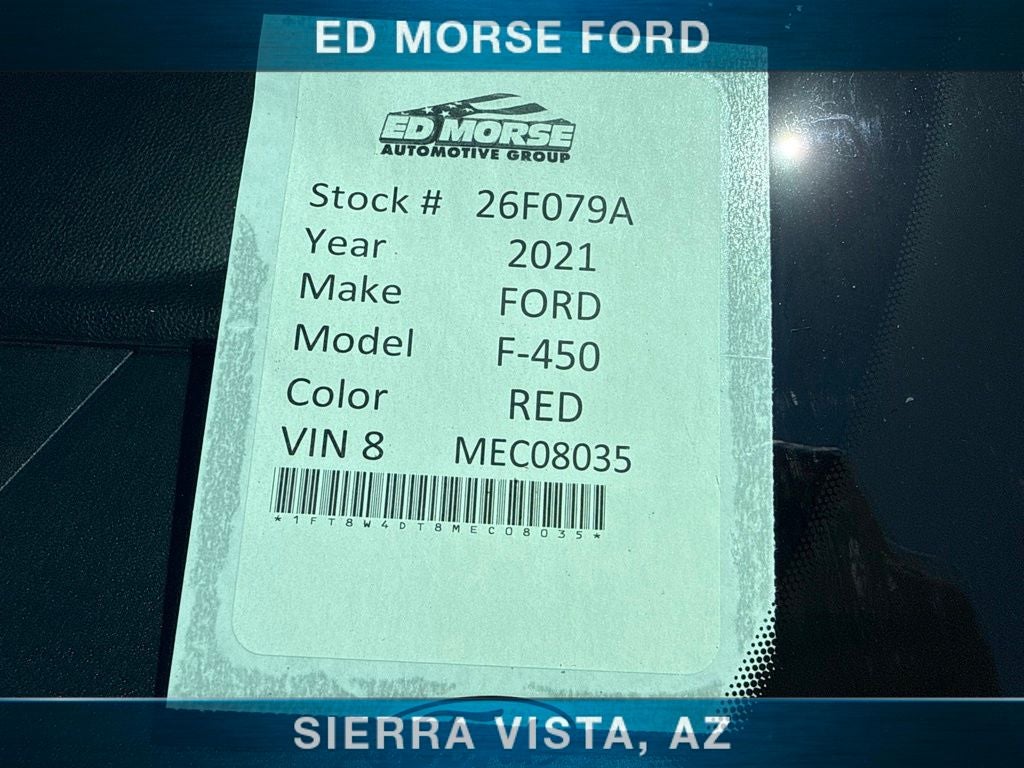 2021 Ford F-450SD Platinum DRW