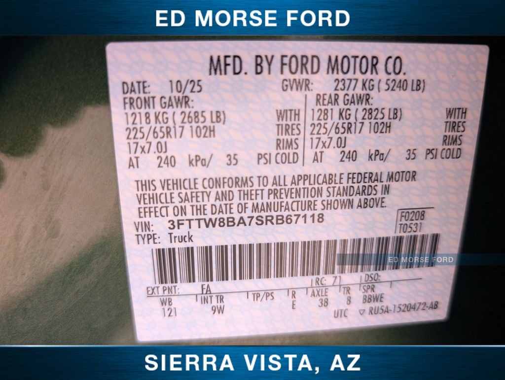 2025 Ford Maverick XL