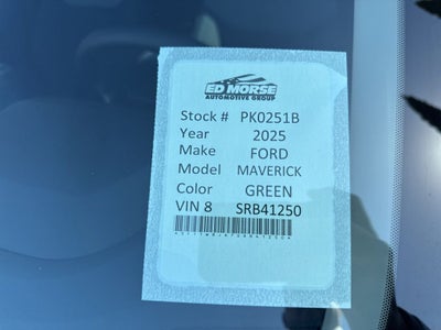 2025 Ford Maverick XLT