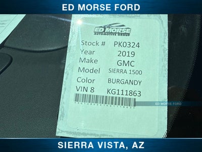2019 GMC Sierra 1500 SLT