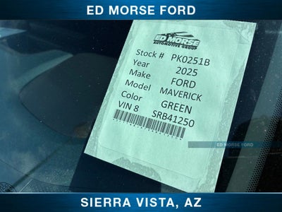 2025 Ford Maverick XLT