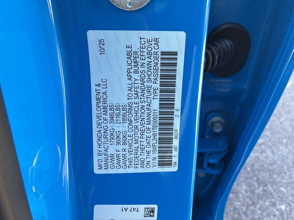 2026 Honda Civic Sport