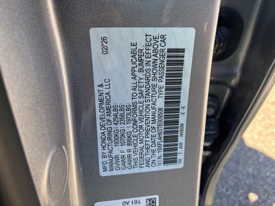 2026 Honda Civic Hybrid Sport Touring