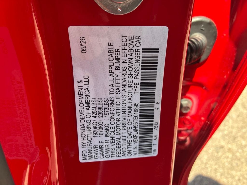 2026 Honda Civic Hybrid Sport Touring