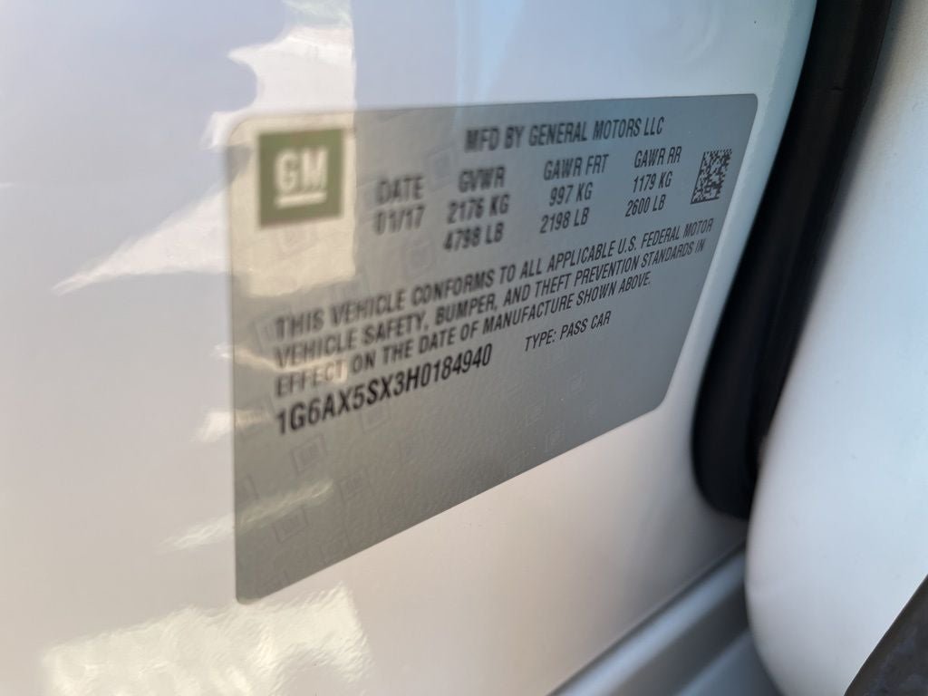 2017 Cadillac CTS 2.0L Turbo Luxury