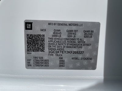 2019 Chevrolet Silverado 2500HD LTZ