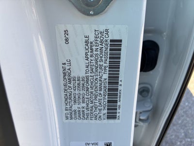 2025 Honda Accord SE