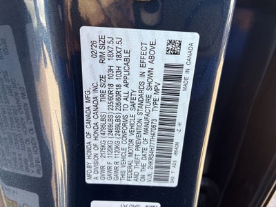 2026 Honda CR-V EX-L