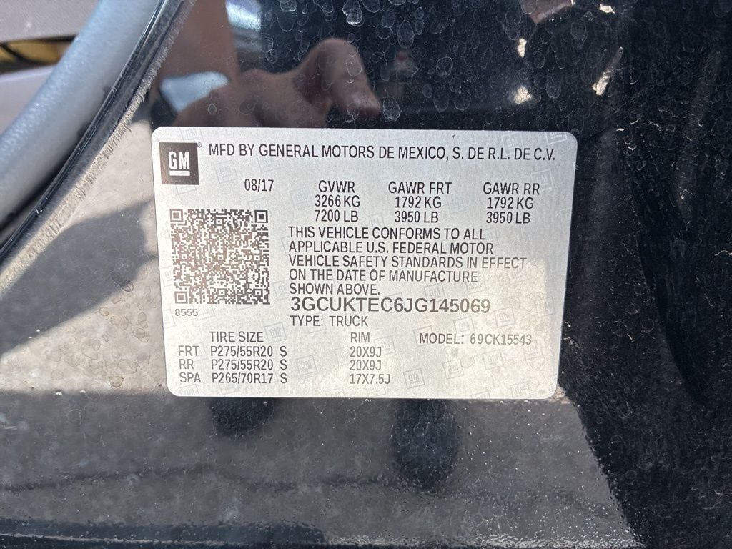 2018 Chevrolet Silverado 1500 High Country