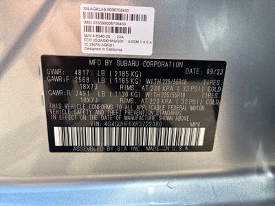 2024 Subaru Crosstrek Sport
