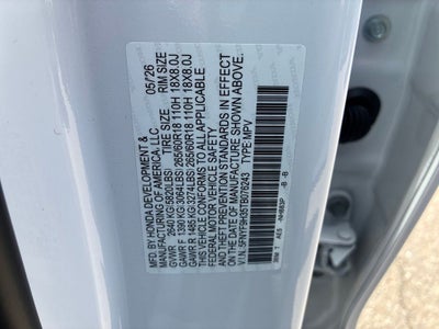 2026 Honda Passport RTL