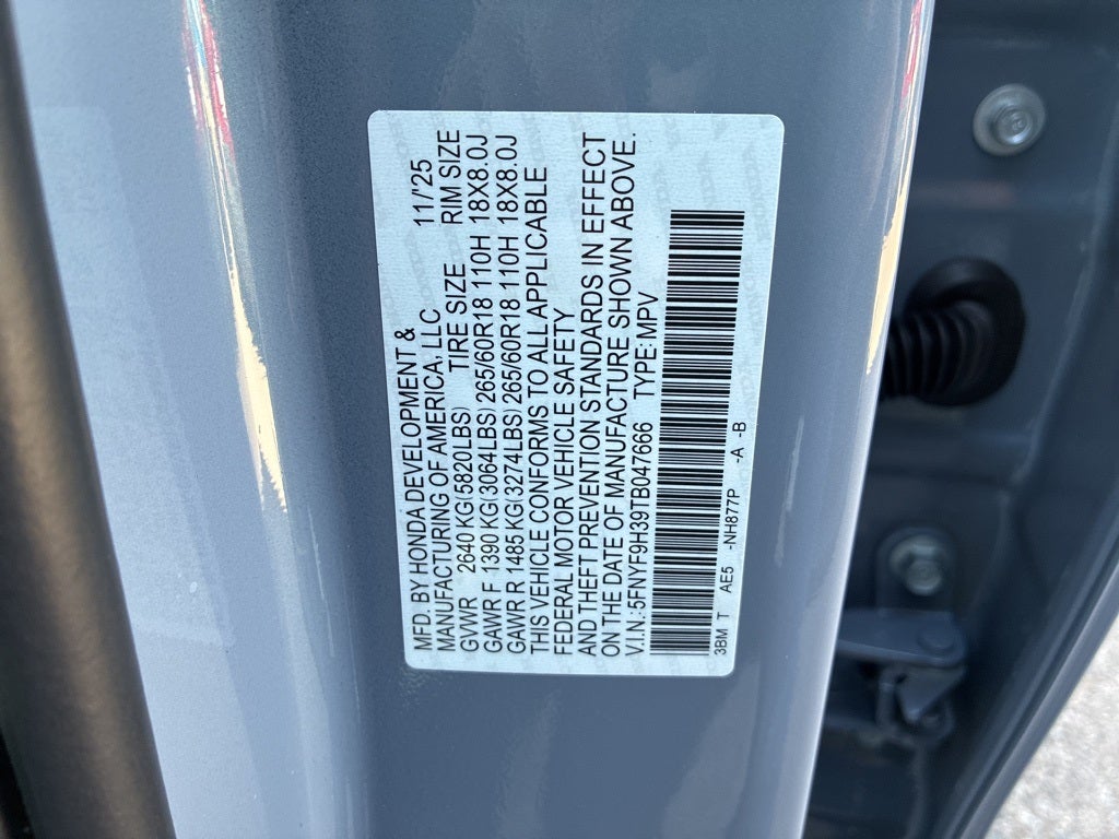 2026 Honda Passport RTL