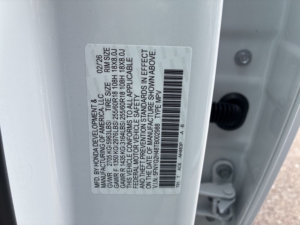 2026 Honda Pilot EX-L