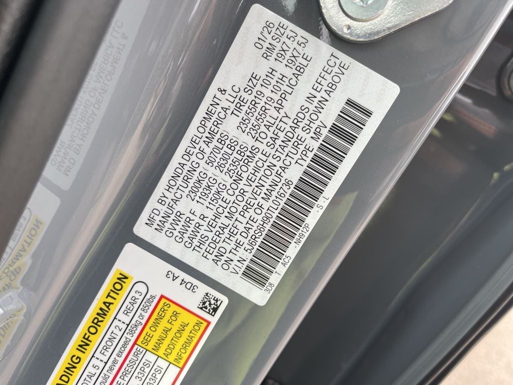 2026 Honda CR-V Hybrid Sport Touring