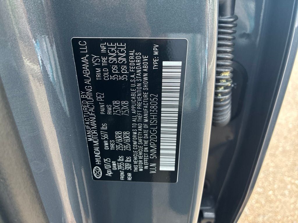 2025 Hyundai Santa Fe SEL