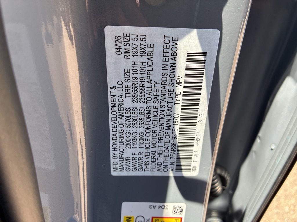 2026 Honda CR-V Hybrid Sport Touring