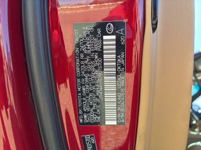 2007 Lexus SC 430