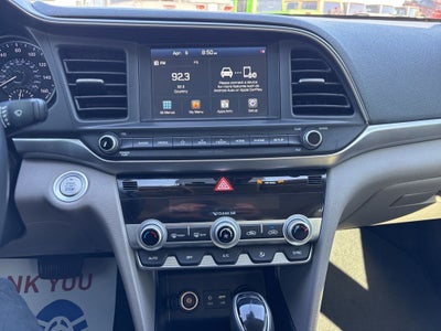 2020 Hyundai Elantra Value Edition