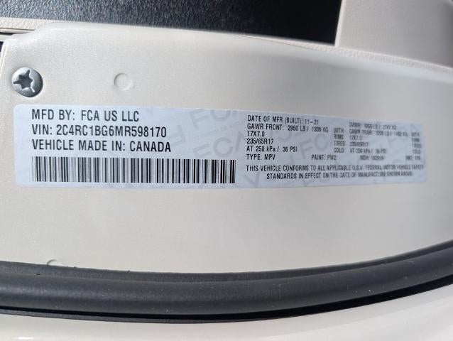 2021 Chrysler Pacifica Touring L FWD