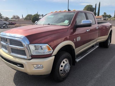2013 RAM 3500 4WD Crew Cab 8 Ft Box Laramie Longhorn