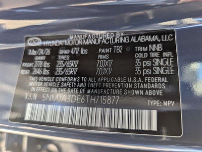 2026 Hyundai TUCSON SE FWD