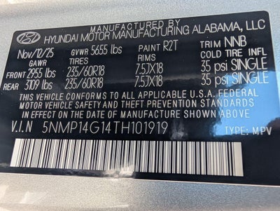 2026 Hyundai SANTA FE Hybrid SE