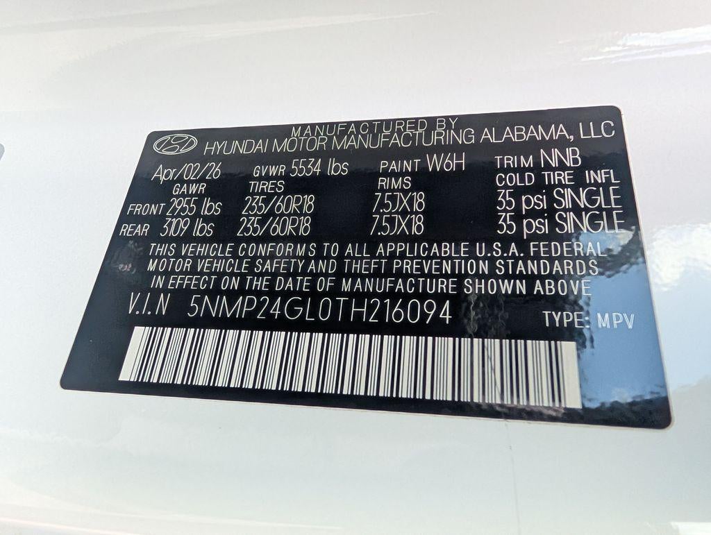 2026 Hyundai SANTA FE SEL FWD