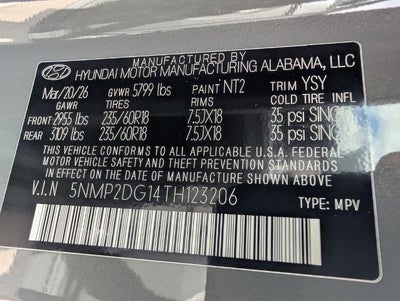 2026 Hyundai SANTA FE Hybrid SEL