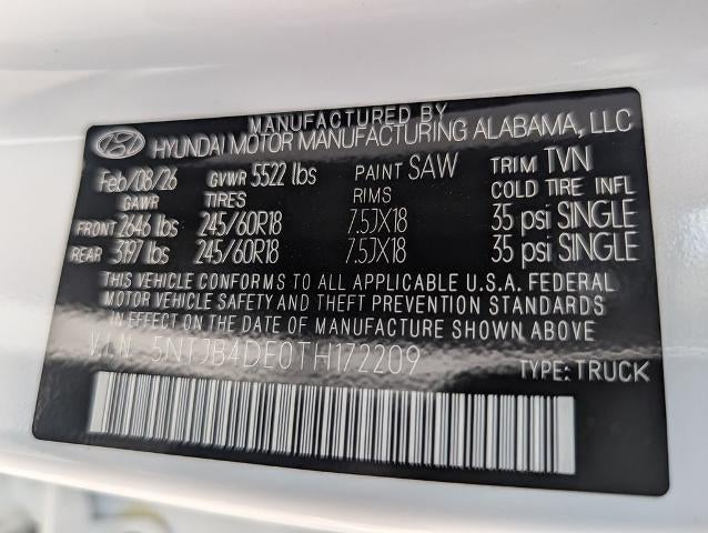 2026 Hyundai SANTA CRUZ SEL FWD