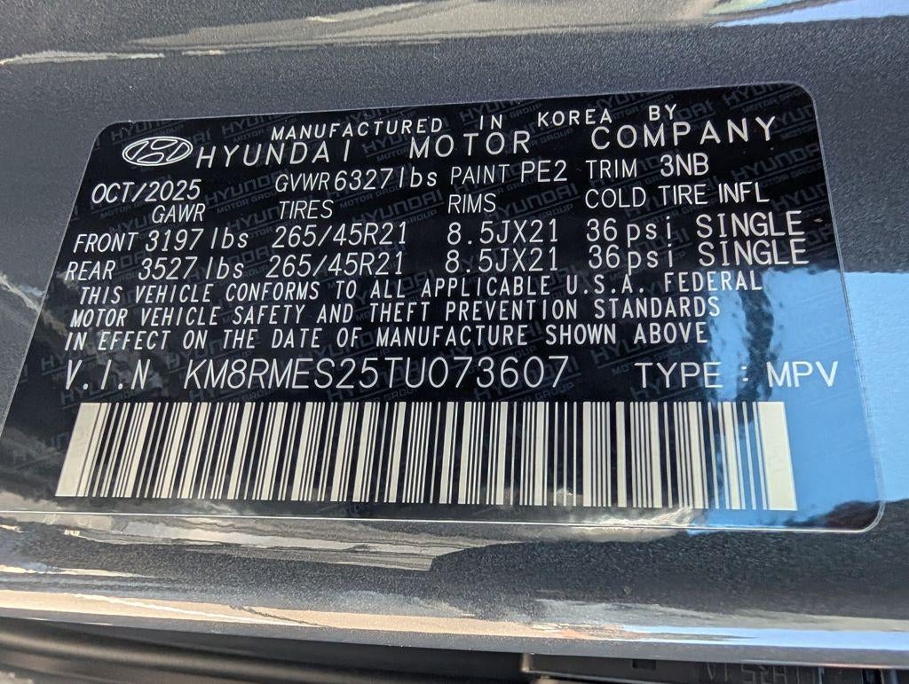 2026 Hyundai PALISADE Calligraphy AWD