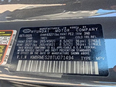 2026 Hyundai PALISADE Calligraphy AWD