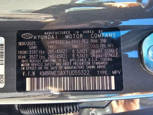 2026 Hyundai Palisade Hybrid Calligraphy