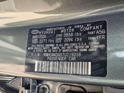 2026 Hyundai ELANTRA SEL Sport