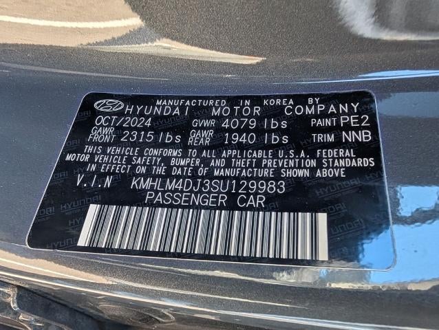 2025 Hyundai ELANTRA Hybrid Blue DCT