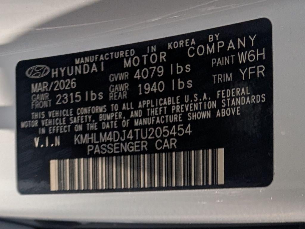 2026 Hyundai ELANTRA Hybrid Blue