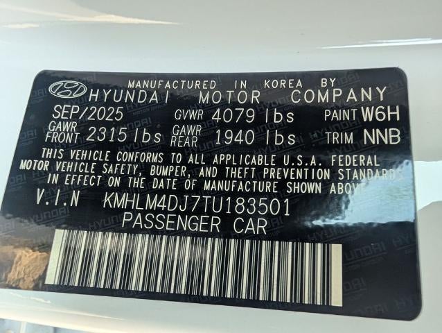 2026 Hyundai ELANTRA Hybrid SEL Sport