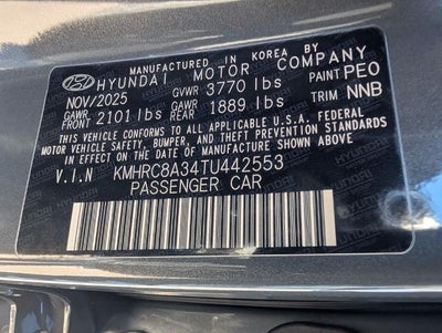 2026 Hyundai VENUE SEL w/Two-Tone Roof