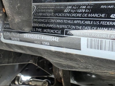 2019 Can-Am Spyder F3 Base