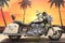 2024 Indian Springfield Black Metallic/Titanium Metallic Base