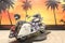 2024 Indian Springfield Black Metallic/Titanium Metallic Base